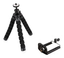 Tripé Flexível com Suporte para Celular - Ajustável - Função Selfie
