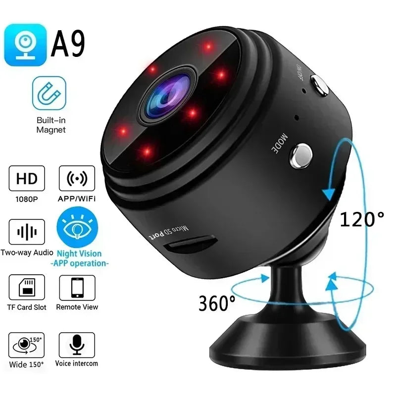 Mini  Cameras WiFi Wireless 1080p