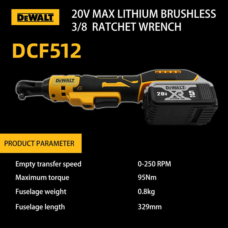 DEWALT DCF512 3/8 com Battery 20v        Chave de Catraca Eletric 3/8