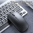 Mouse sem fio Bluetooth - 2.4GHz - 1600DPI