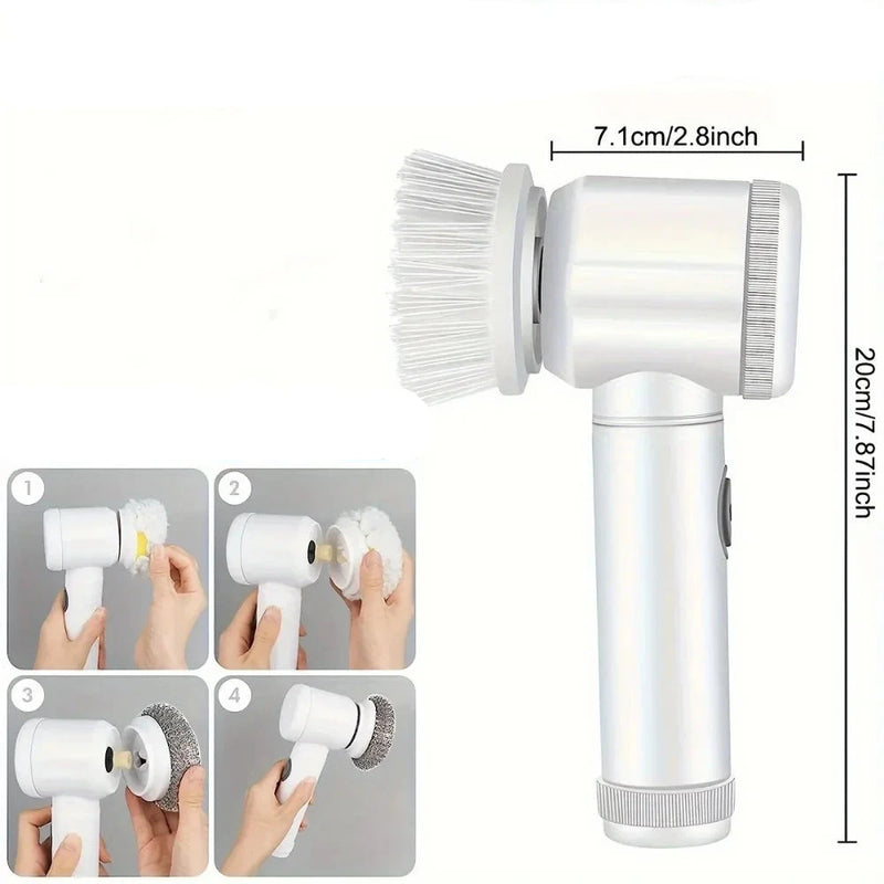 Escova Limpadora Elétrica -  Pia/Banheiro
