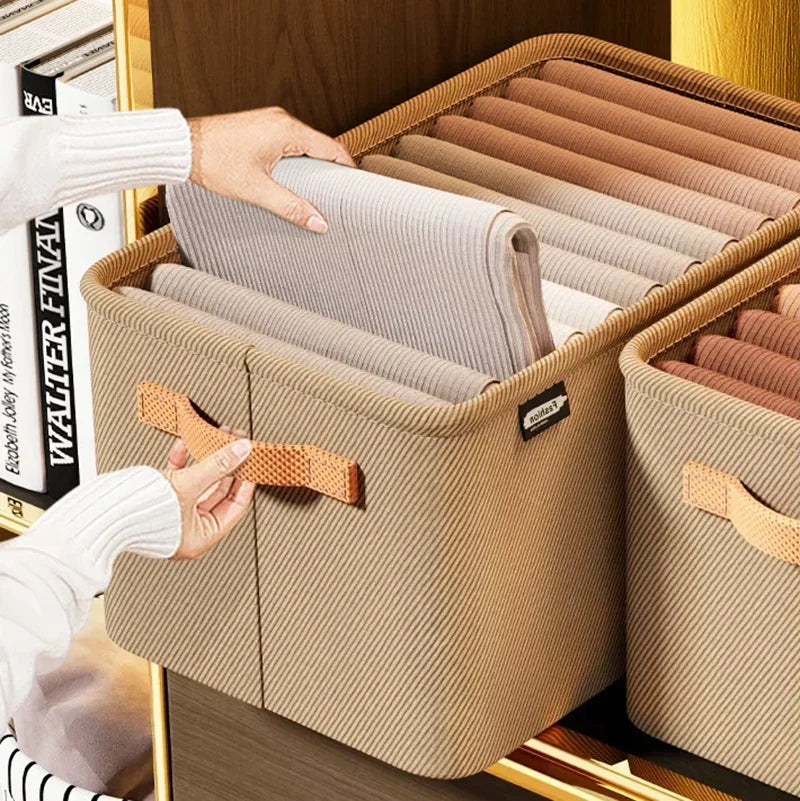 Caixas Organizadoras de Roupas - Guarda Roupas Organizado