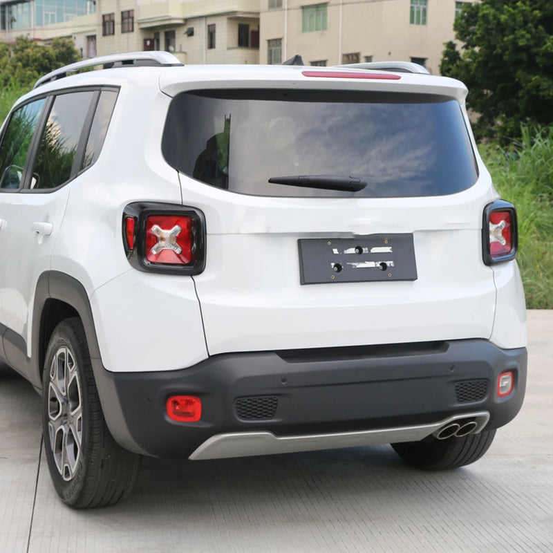 Moldura Lanterna em Black Piano - Jeep Renegade 2015 á 2020