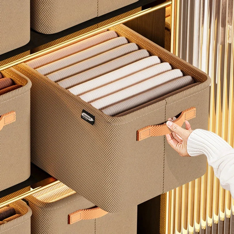 Caixas Organizadoras de Roupas - Guarda Roupas Organizado