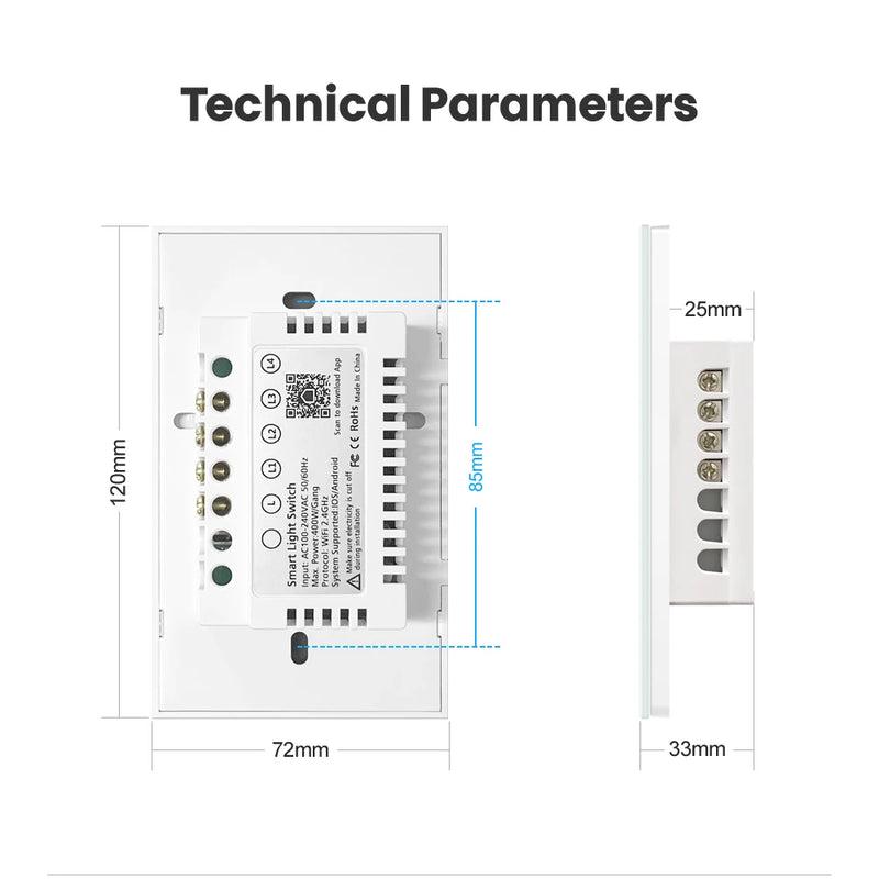 Interruptor Inteligente  Wi Fi - Você no Controle